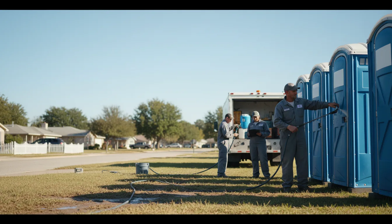 Long-Term Portable Toilet Rental in Grand Island, NE near me